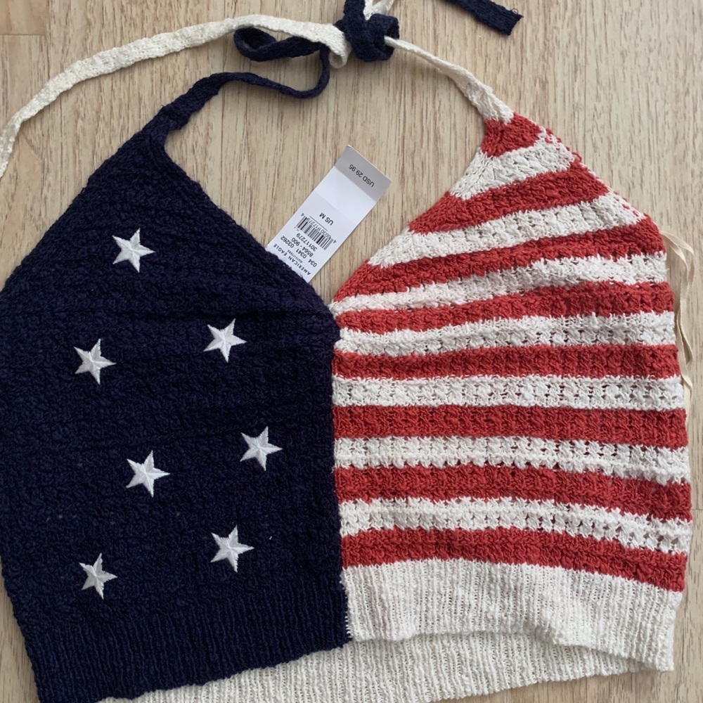 4th of July Halter Top